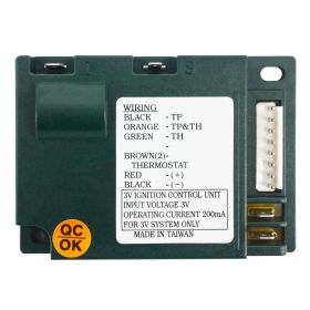 Durablow Fireplace Electronic IPI Pilot Ignition Control Module Replacement for Dexen 593-592;  GM-6KA;  Hearth Home Technologies HHT 350-M