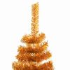 Artificial Christmas Tree with Stand Gold 5 ft PET