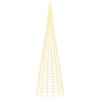 Christmas Tree Light on Flagpole 3000 LEDs Warm White 315"