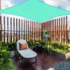 12'x12' Square Sun Shade Sail/ Pearl Aqua