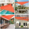 20'x20'x20' Triangle Sun Shade Sail/ Watermalon Red