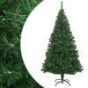 Artificial Christmas Tree with Thick Branches Green 8 ft PVC